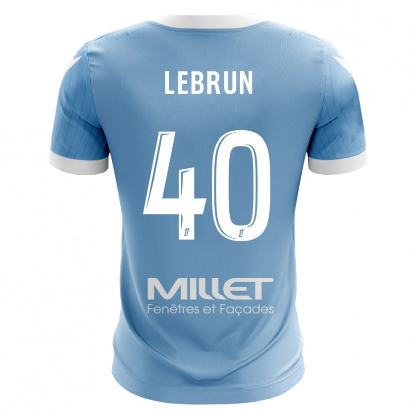 Danxen Uomo Lisa Lebrun #40 Maglia Gara Portiere Azzurro Chiaro 2025/26 Maglietta