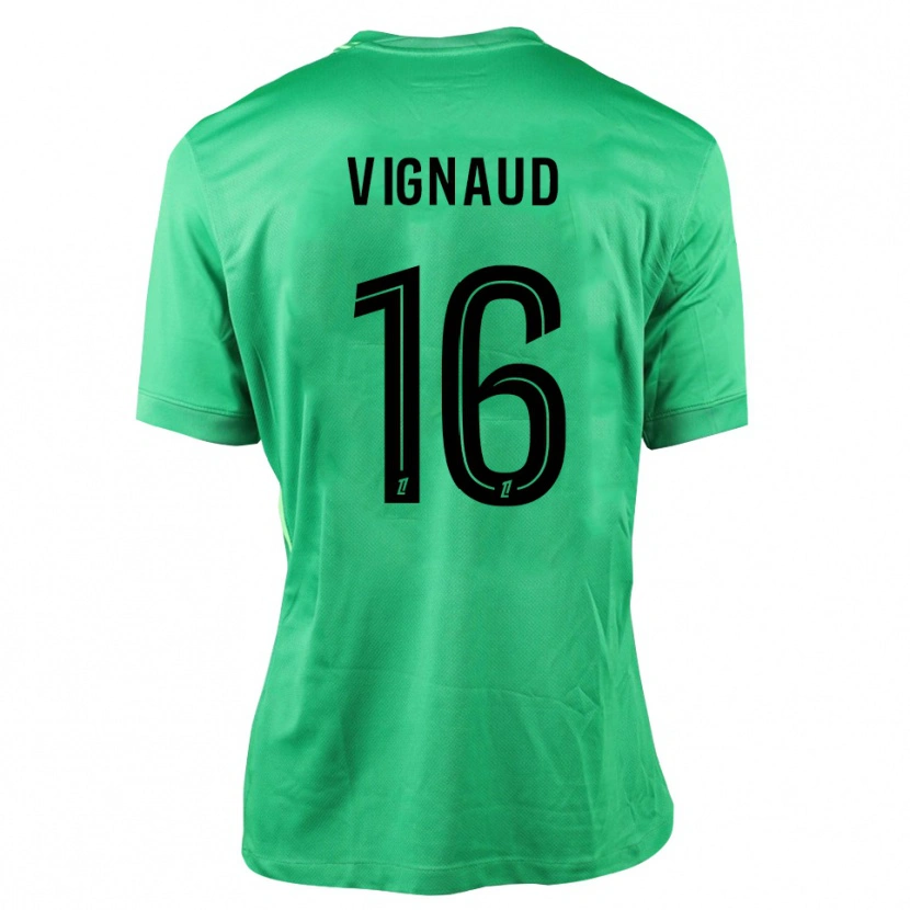 Danxen Uomo Arthur Vignaud #16 Maglia Gara Portiere Verde Nero 2025/26 Maglietta