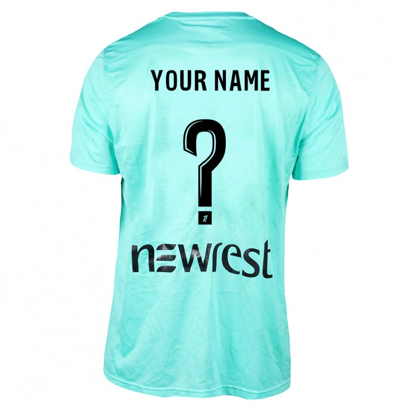 Danxen Uomo Toulouse Maglia Gara Portiere Aqua Nero 2025/26 Maglietta