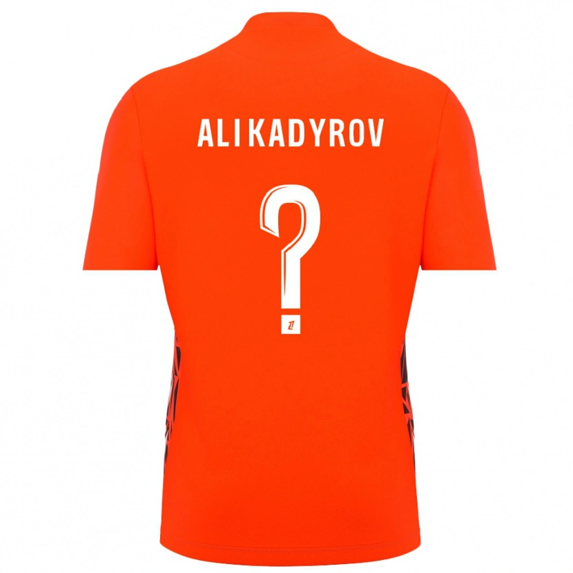 Danxen Uomo Tourpal Ali Kadyrov #0 Maglia Gara Portiere Bianco Arancio 2025/26 Maglietta