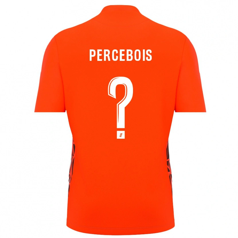 Danxen Uomo Marie Percebois #0 Maglia Gara Portiere Bianco Arancio 2025/26 Maglietta