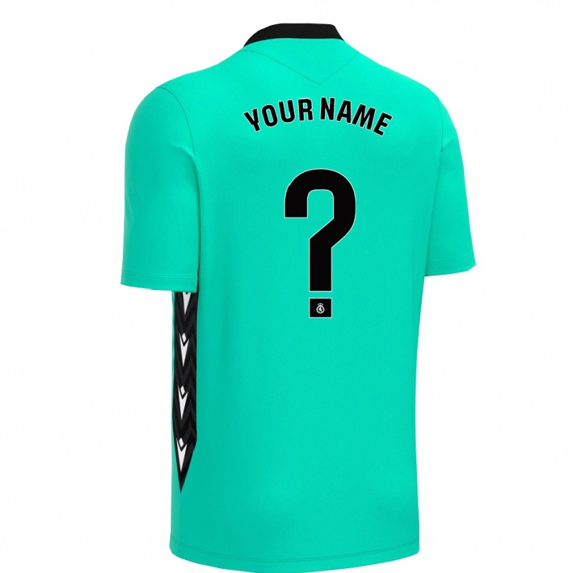 Danxen Uomo Cultural Leonesa Maglia Gara Portiere Aqua Nero 2025/26 Maglietta