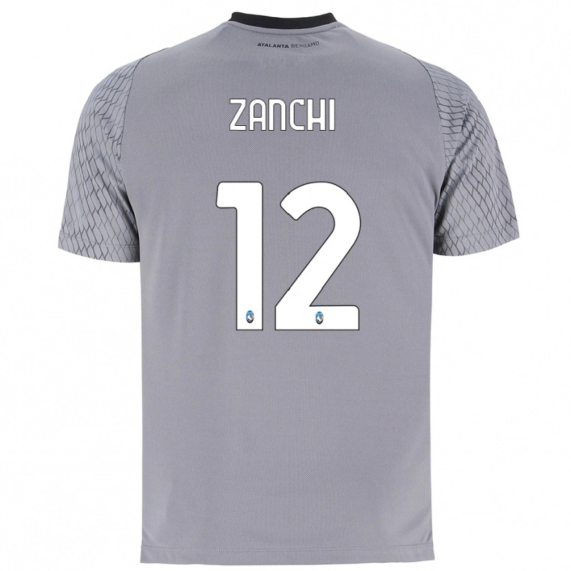 Danxen Uomo Edoardo Zanchi #12 Maglia Gara Portiere Grigio Blu Rosso 2025/26 Maglietta