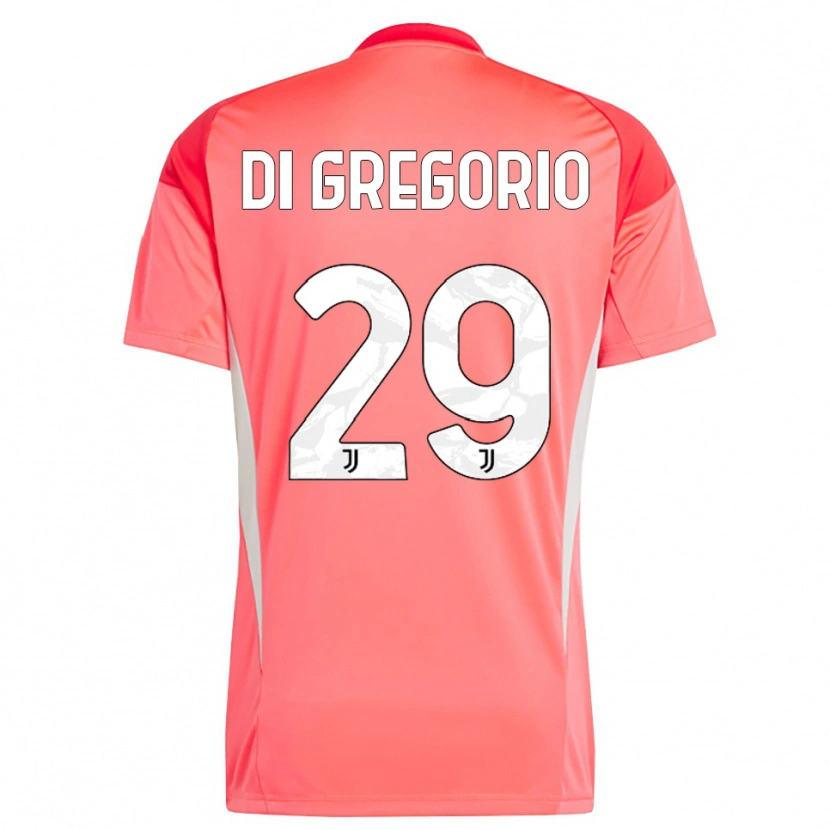 Danxen Uomo Michele Di Gregorio #29 Maglia Gara Portiere Rosso Arancione 2025/26 Maglietta