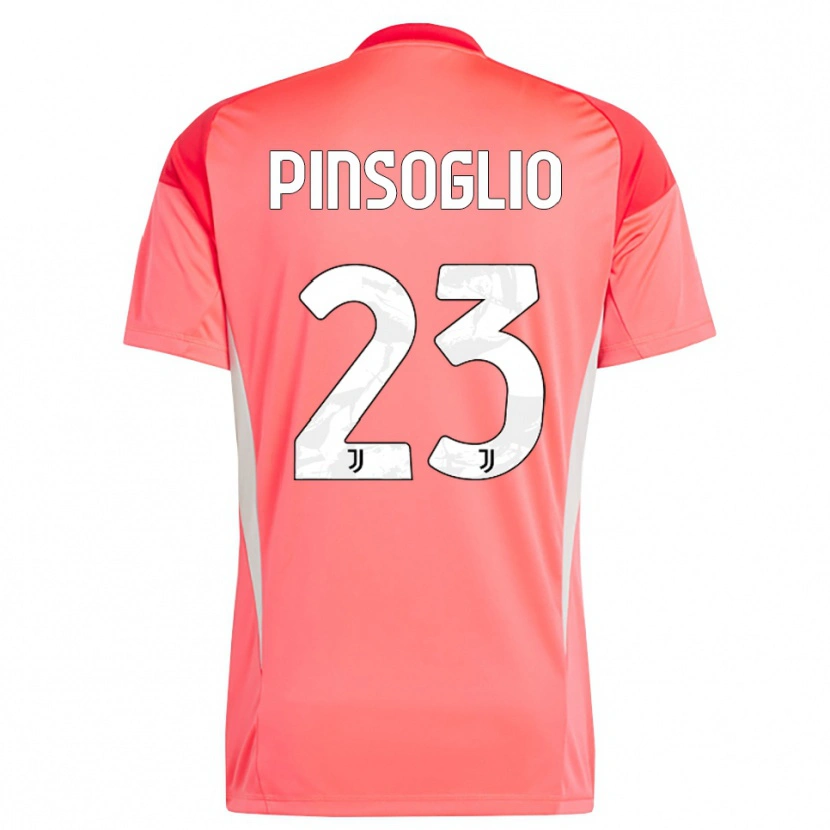 Danxen Uomo Carlo Pinsoglio #23 Maglia Gara Portiere Rosso Arancione 2025/26 Maglietta