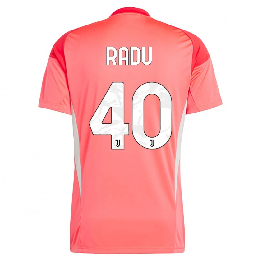 Danxen Uomo Riccardo Radu #40 Maglia Gara Portiere Rosso Arancione 2025/26 Maglietta