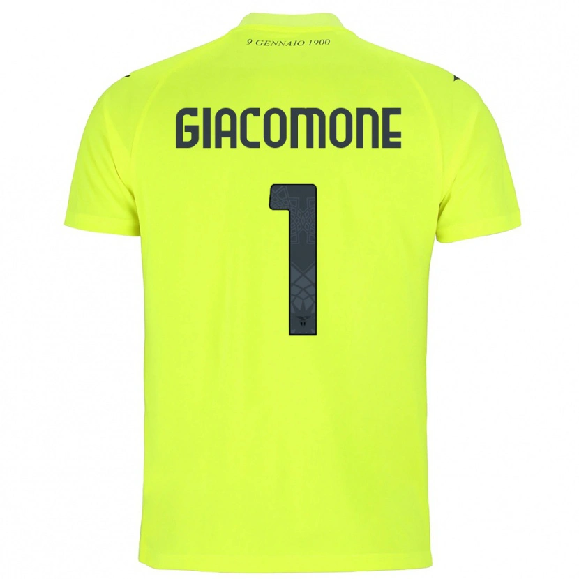 Danxen Uomo Giacomo Giacomone #1 Maglia Gara Portiere Verde Fluorescente 2025/26 Maglietta