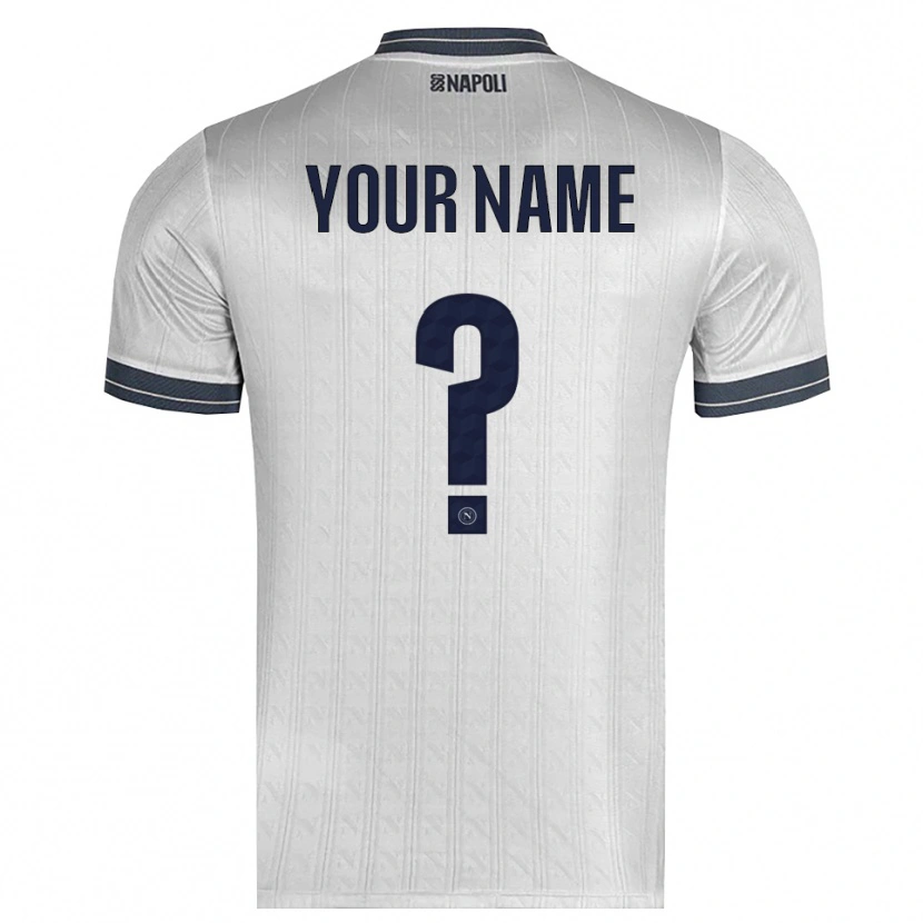 Danxen Uomo SSC Napoli Maglia Gara Portiere Grigio Chiaro 2025/26 Maglietta