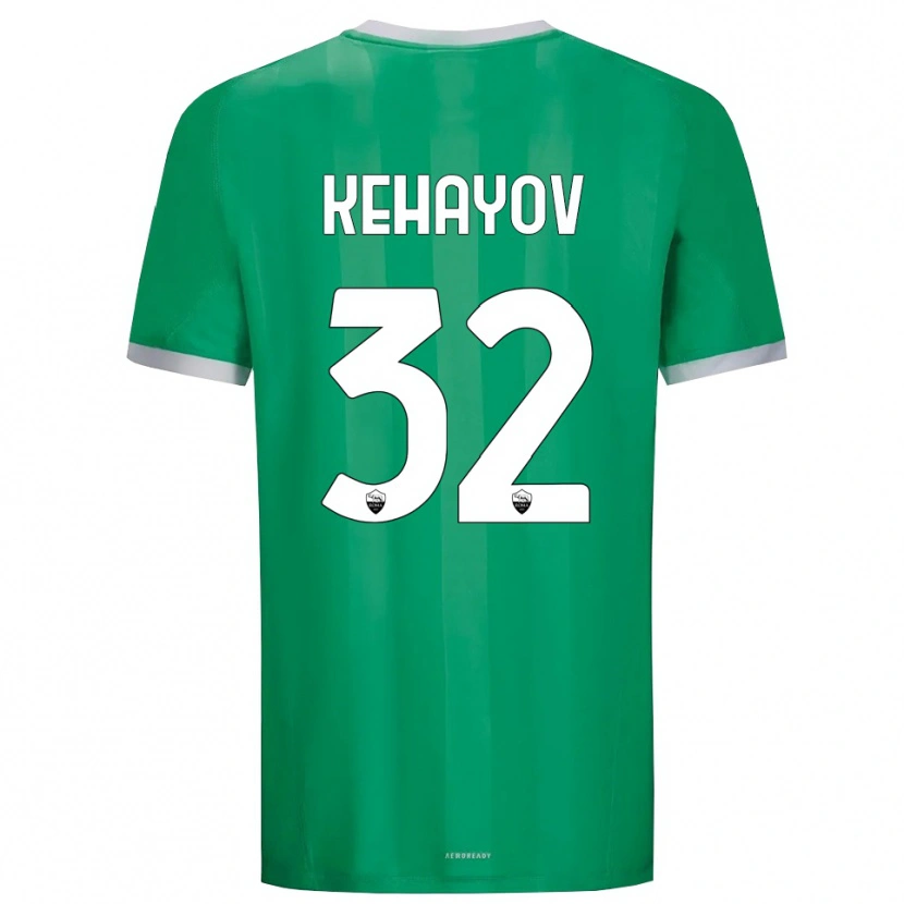 Danxen Uomo Atanas Kehayov #32 Maglia Gara Portiere Verde Bianco 2025/26 Maglietta