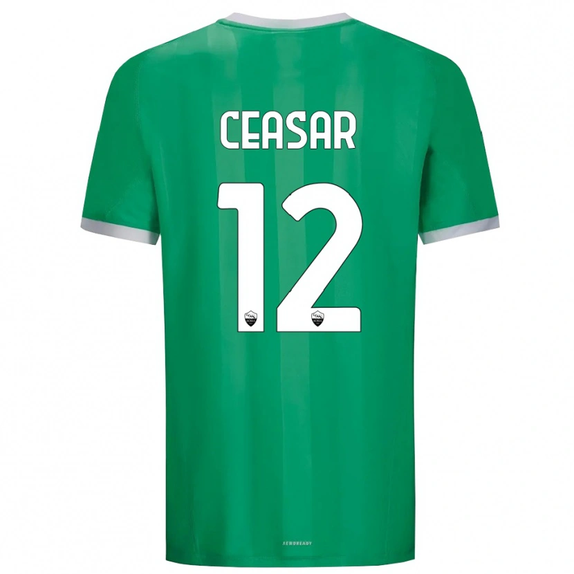 Danxen Uomo Camelia Ceasar #12 Maglia Gara Portiere Verde Bianco 2025/26 Maglietta