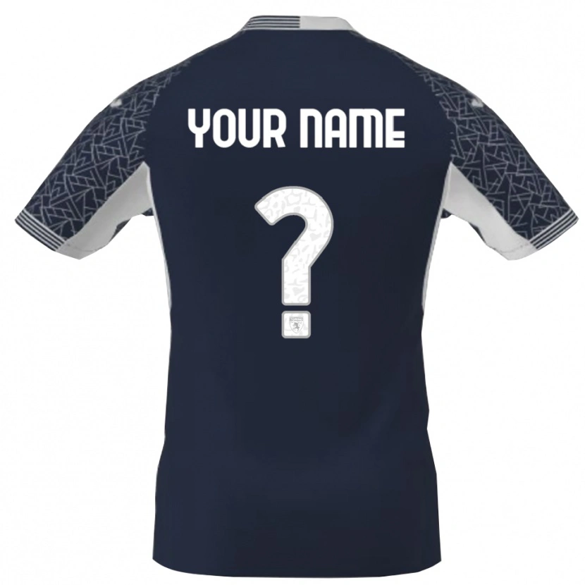 Danxen Uomo Torino FC Maglia Gara Portiere Blu Nero Bianco 2025/26 Maglietta