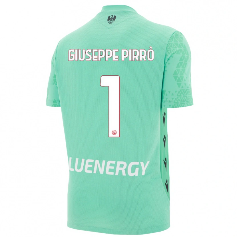 Danxen Uomo Marco Giuseppe Pirrò #1 Maglia Gara Portiere Acquamarina Nero 2025/26 Maglietta