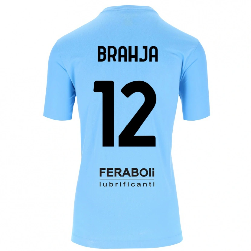 Danxen Uomo Thomas Brahja #12 Maglia Gara Portiere Azzurro Nero 2025/26 Maglietta