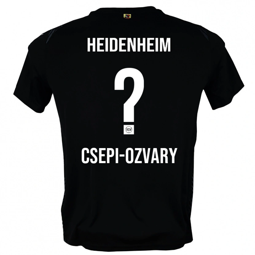 Danxen Uomo Marcell Csepi-Ozvary #0 Maglia Gara Portiere Grigio Scuro Nero 2025/26 Maglietta