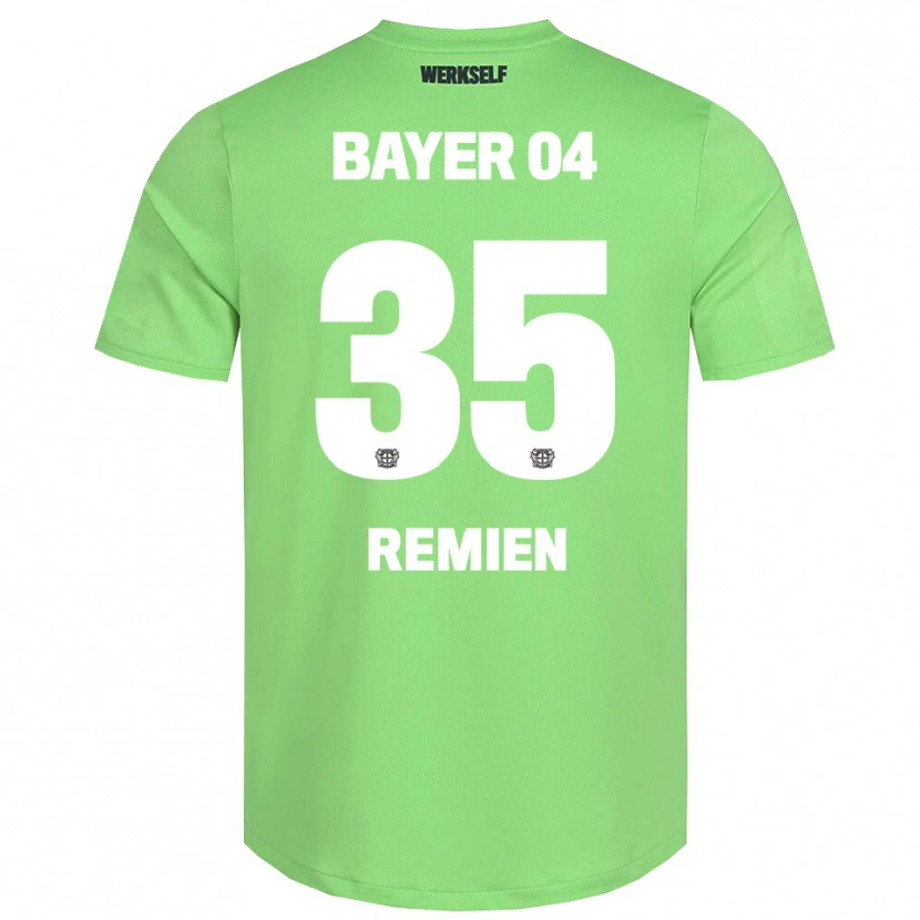 Danxen Uomo Louisa Remien #35 Maglia Gara Portiere Verde Chiaro Bianco 2025/26 Maglietta