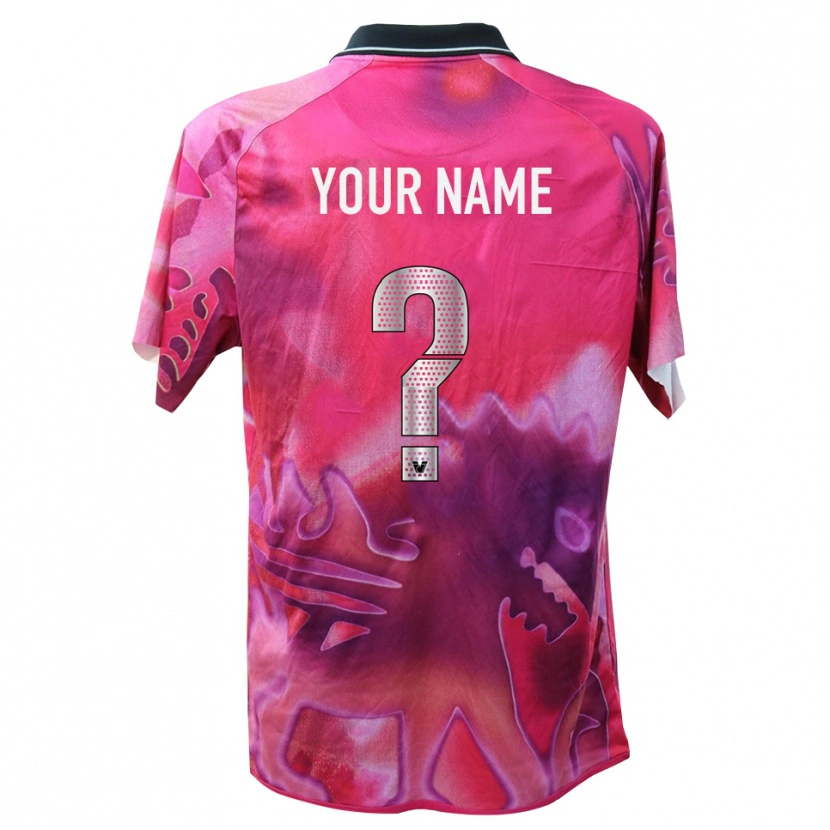 Danxen Uomo Venezia FC Maglia Gara Portiere Rosa Intenso 2025/26 Maglietta