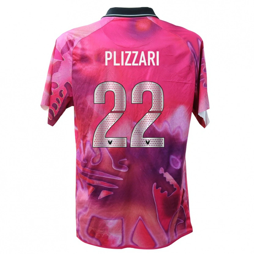 Danxen Uomo Alessandro Plizzari #22 Maglia Gara Portiere Rosa Intenso 2025/26 Maglietta