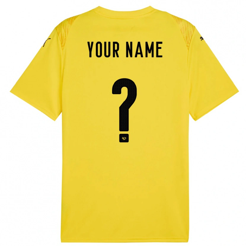 Danxen Uomo Palermo FC Maglia Gara Portiere Giallo Nero 2025/26 Maglietta