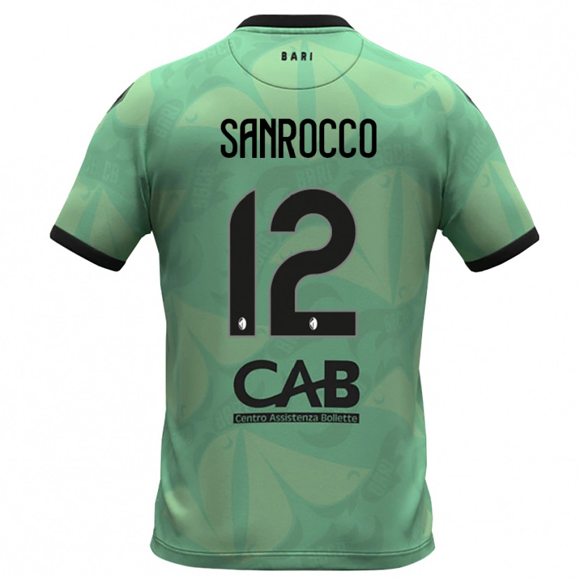 Danxen Uomo Michele Sanrocco #12 Maglia Gara Portiere Verde Mare Scuro 2025/26 Maglietta