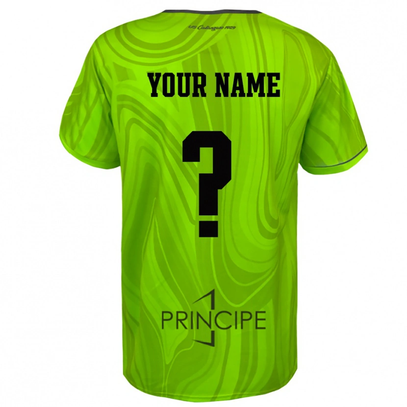 Danxen Uomo US Catanzaro 1929 Maglia Gara Portiere Verde Giallo Nero 2025/26 Maglietta
