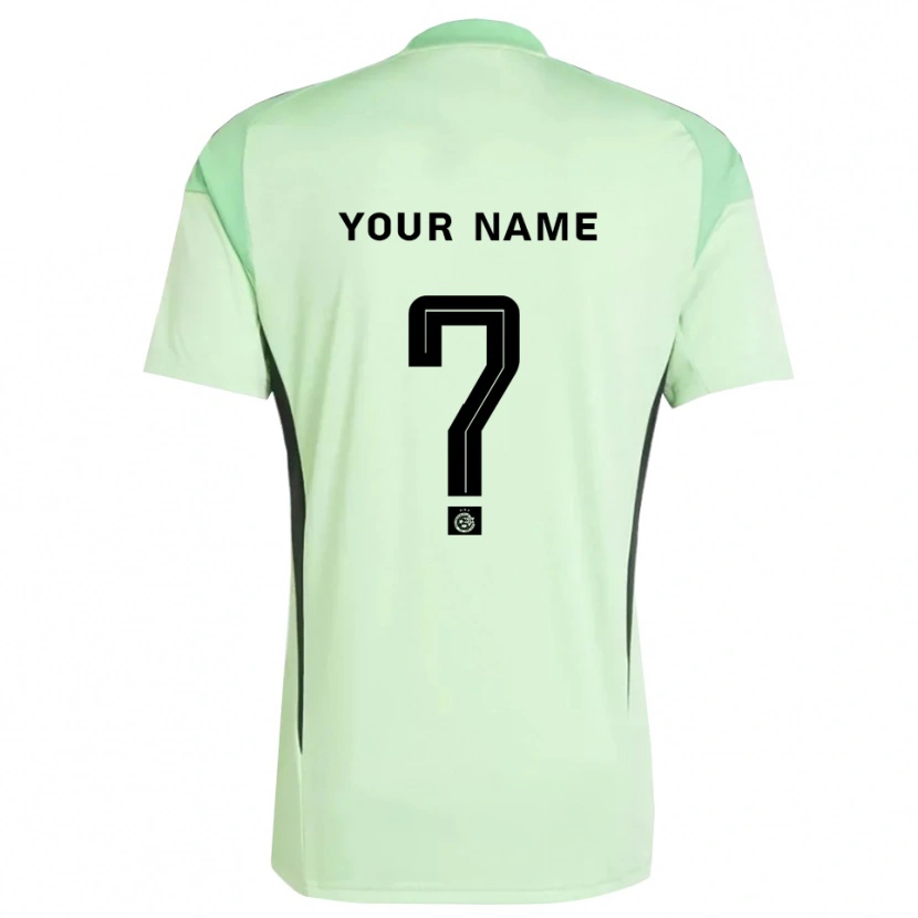 Danxen Uomo Maccabi Haifa Maglia Gara Portiere Verde Chiaro Nero 2025/26 Maglietta
