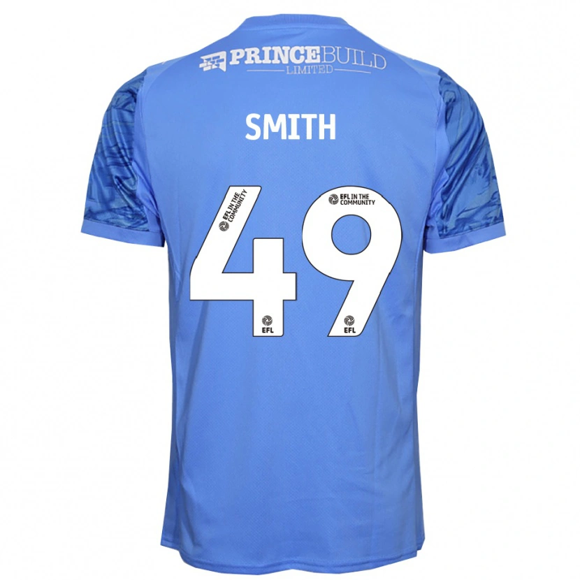 Danxen Uomo Bastian Smith #49 Maglia Gara Portiere Blu Dodger 2025/26 Maglietta