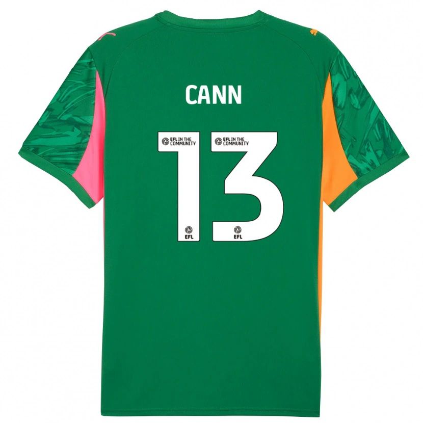 Danxen Uomo Ted Cann #13 Maglia Gara Portiere Verde Arancione Rosa 2025/26 Maglietta