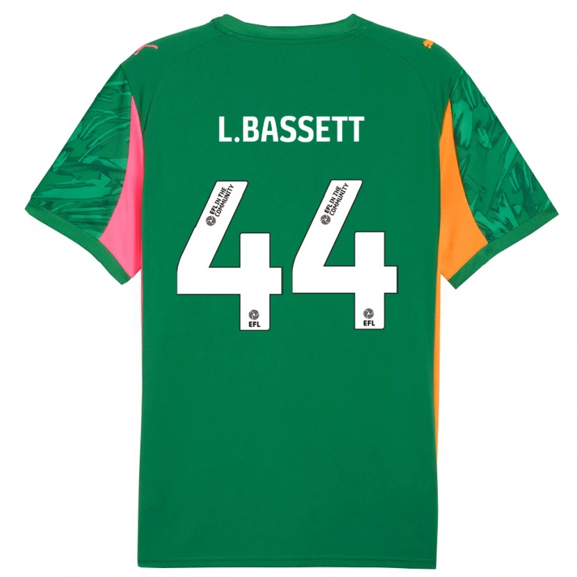 Danxen Uomo Louis Bassett #44 Maglia Gara Portiere Verde Arancione Rosa 2025/26 Maglietta