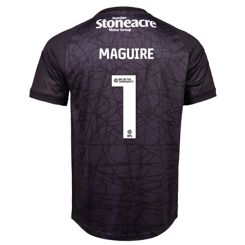 Danxen Uomo Imogen Maguire #1 Maglia Gara Portiere Bianco Nero 2025/26 Maglietta