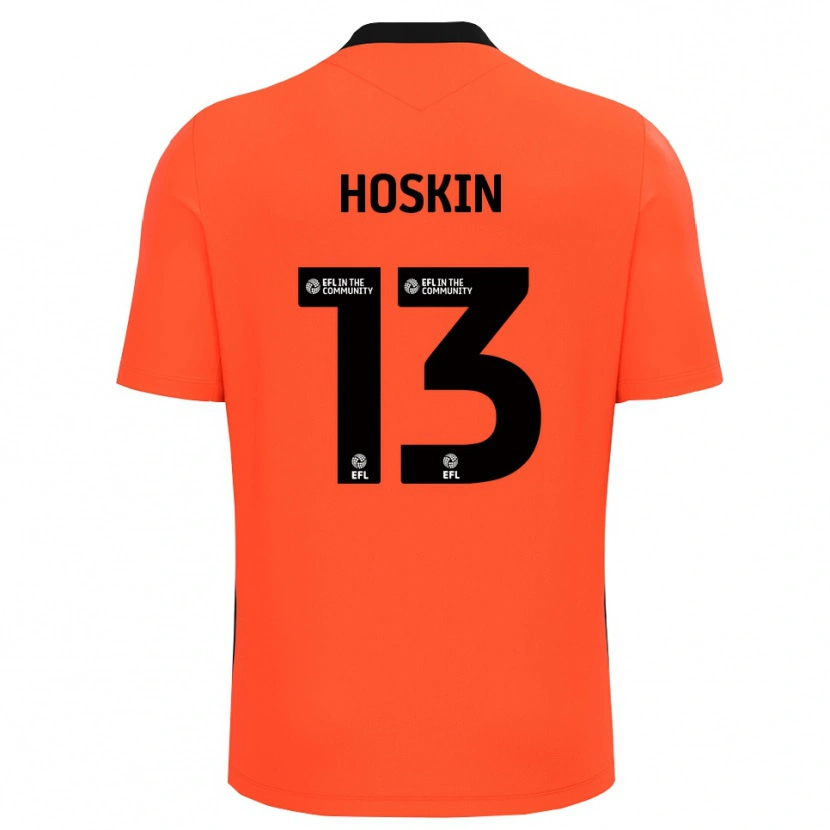 Danxen Uomo Owen Hoskin #13 Maglia Gara Portiere Nero Rosso 2025/26 Maglietta