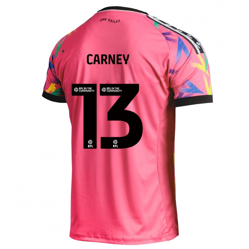 Danxen Uomo Jacob Carney #13 Maglia Gara Portiere Magenta 2025/26 Maglietta