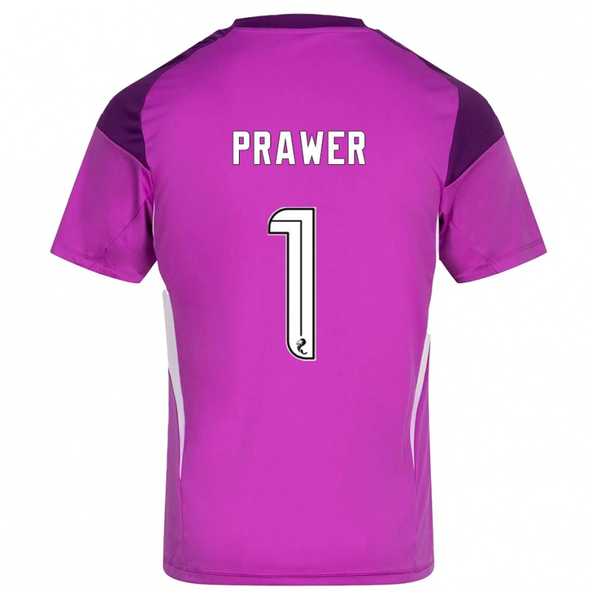 Danxen Uomo Anna Prawer #1 Maglia Gara Portiere Magenta Viola 2025/26 Maglietta