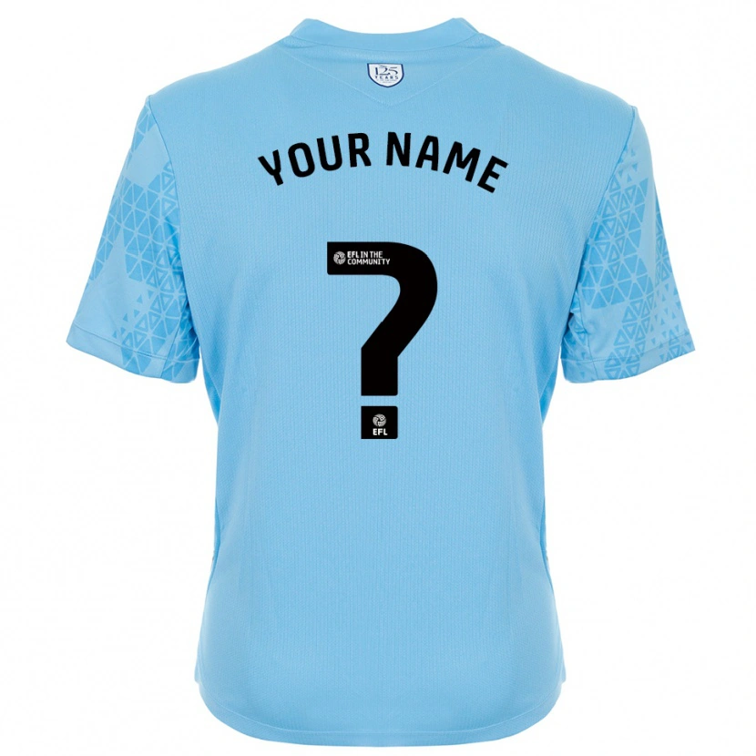 Danxen Uomo West Bromwich Albion Maglia Gara Portiere Blu Cielo Nero 2025/26 Maglietta