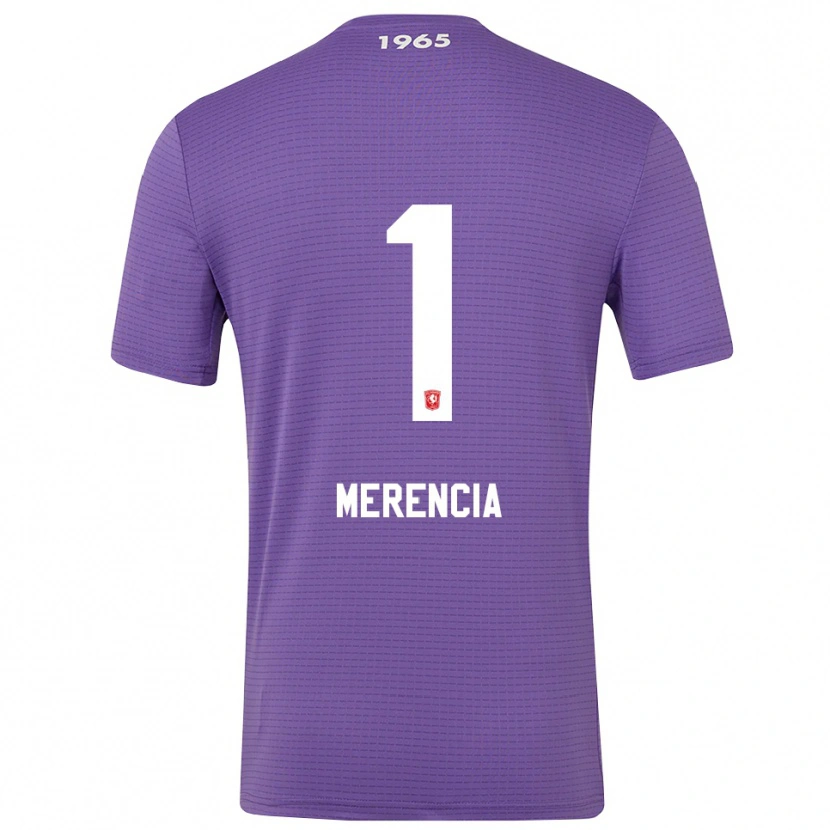 Danxen Uomo Leandro Merencia #1 Maglia Gara Portiere Viola Medio 2025/26 Maglietta