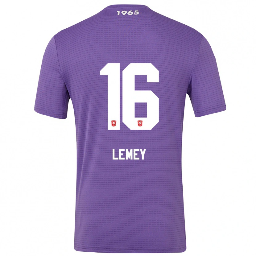 Danxen Uomo Diede Lemey #16 Maglia Gara Portiere Viola Medio 2025/26 Maglietta