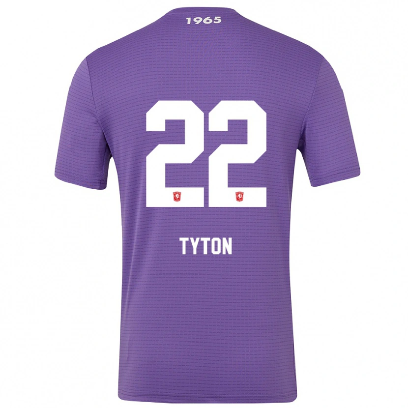 Danxen Uomo Przemyslaw Tyton #22 Maglia Gara Portiere Viola Medio 2025/26 Maglietta