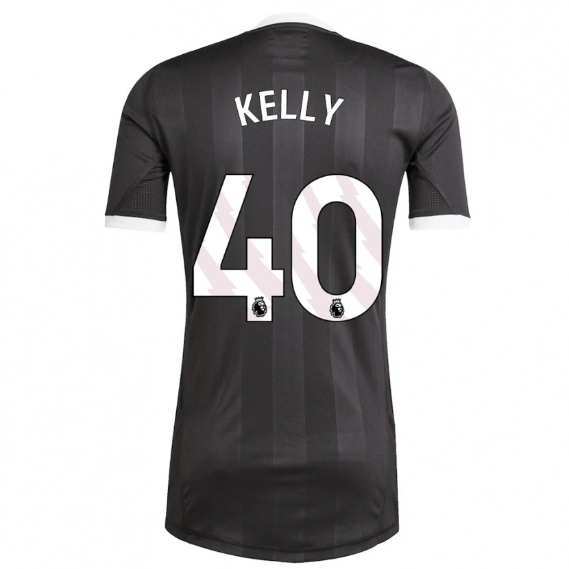 Danxen Uomo Soffia Kelly #40 Maglia Gara Portiere Bianco Nero 2025/26 Maglietta
