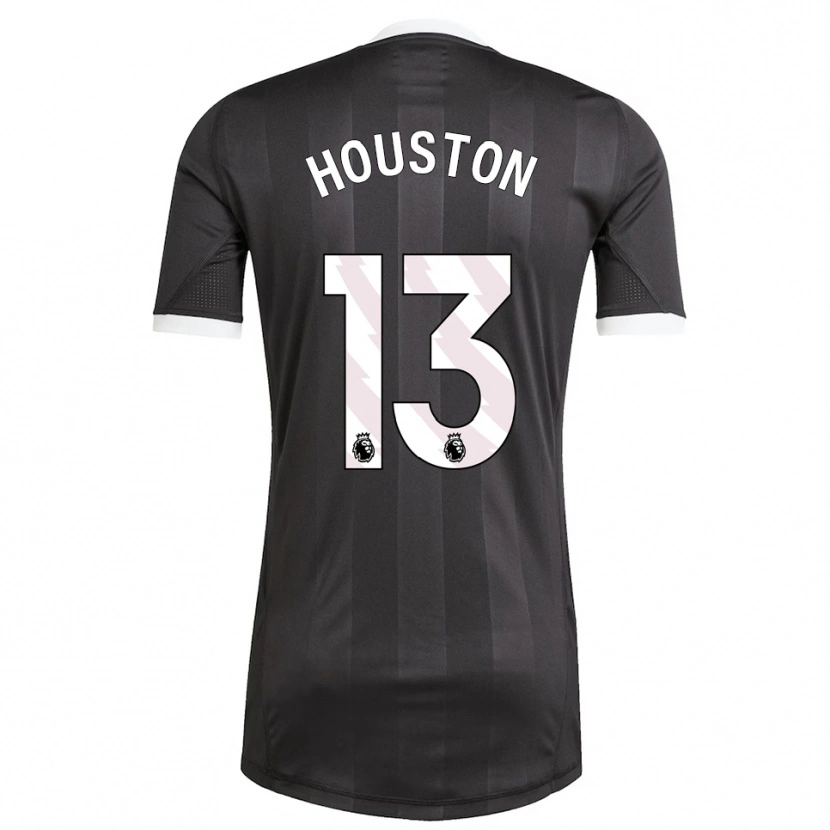Danxen Uomo Theo Houston #13 Maglia Gara Portiere Bianco Nero 2025/26 Maglietta
