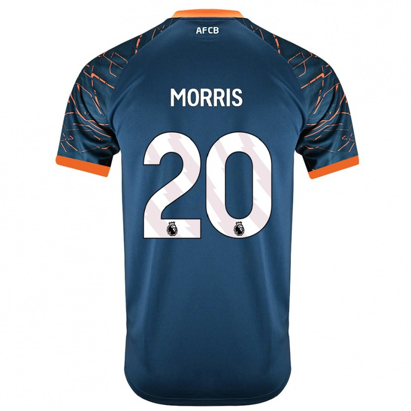 Danxen Uomo Caitlin Morris #20 Maglia Gara Portiere Blu Ardesia Scuro 2025/26 Maglietta