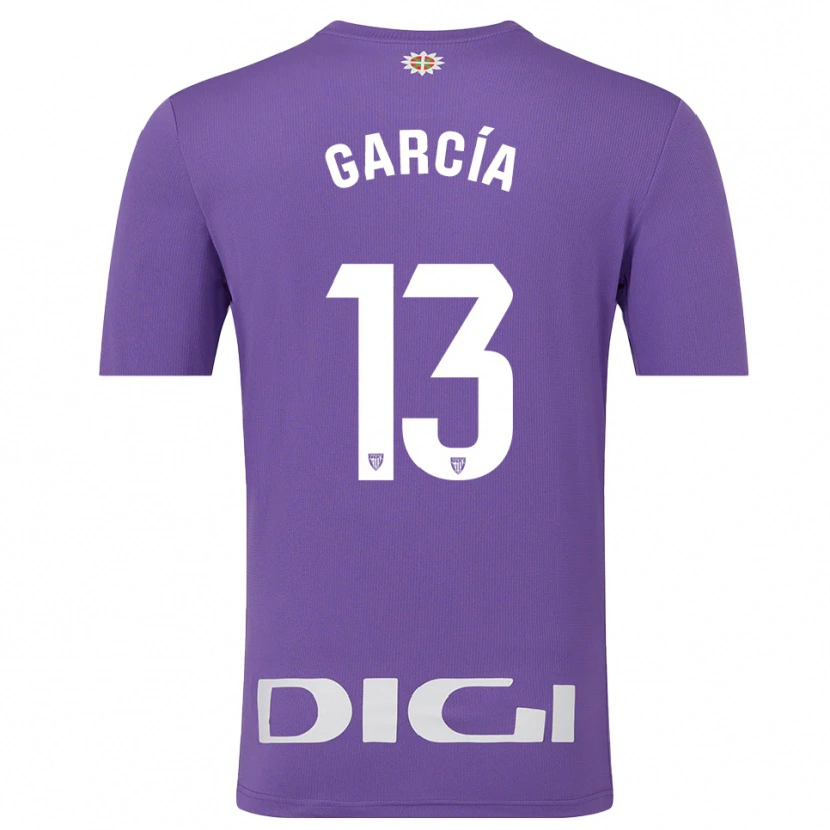 Danxen Uomo Simón García #13 Maglia Gara Portiere Viola Bianco 2025/26 Maglietta