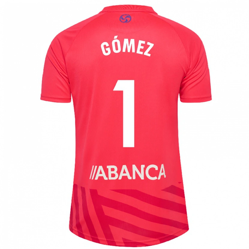 Danxen Uomo Nuria Gómez #1 Maglia Gara Portiere Rosso Bianco 2025/26 Maglietta