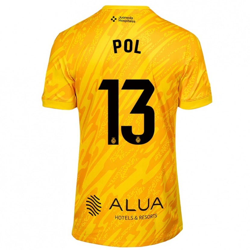 Danxen Uomo Joan Pol #13 Maglia Gara Portiere Arancione Nero 2025/26 Maglietta