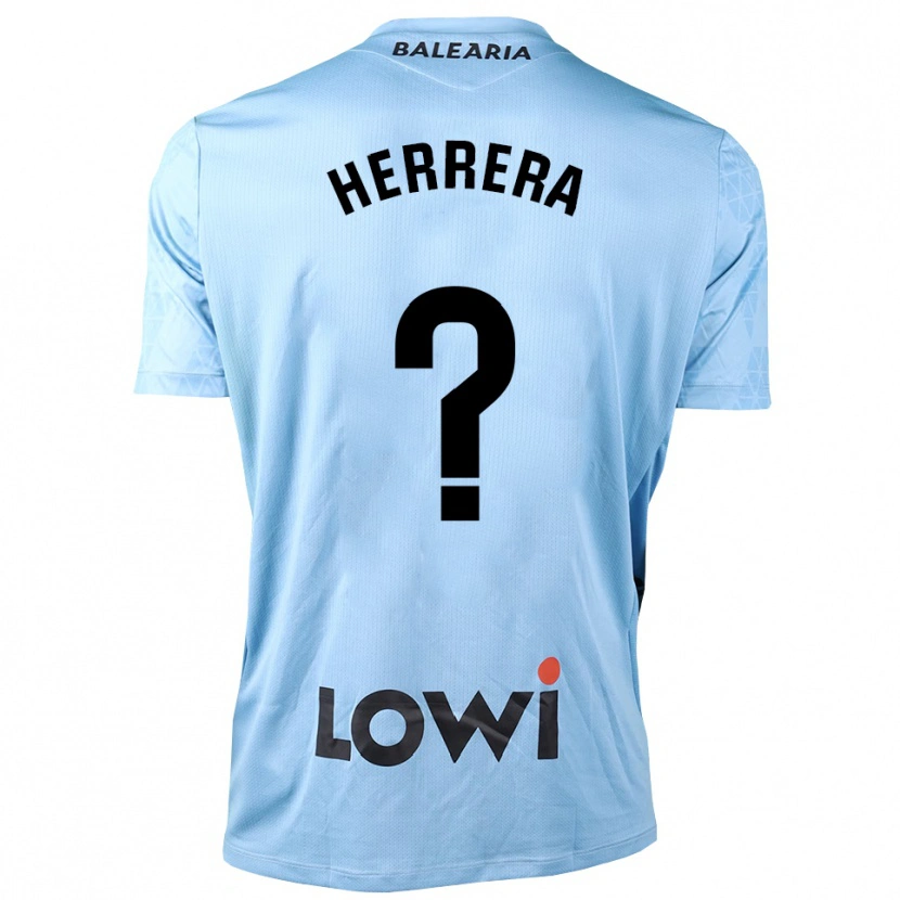 Danxen Uomo Asier Herrera #0 Maglia Gara Portiere Azzurro Nero 2025/26 Maglietta