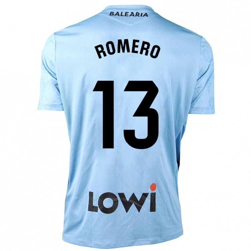 Danxen Uomo Cayetano Romero #13 Maglia Gara Portiere Azzurro Nero 2025/26 Maglietta