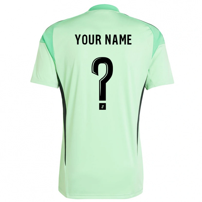 Danxen Uomo Paris FC Maglia Gara Portiere Verde Chiaro Nero 2025/26 Maglietta