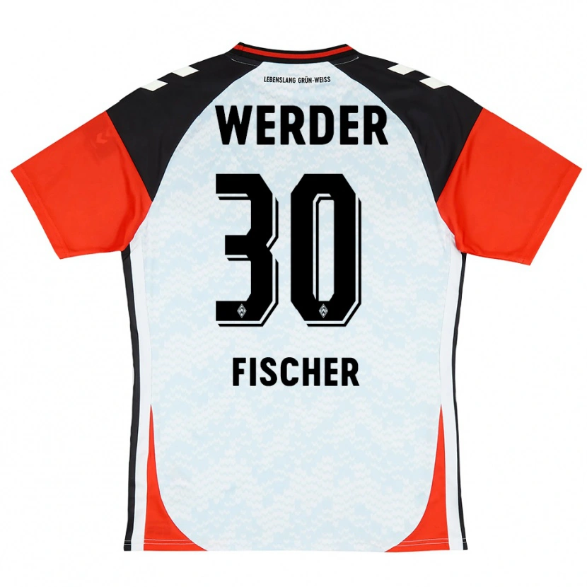 Danxen Uomo Vanessa Fischer #30 Maglia Gara Portiere Nero Rosso Giallo 2025/26 Maglietta