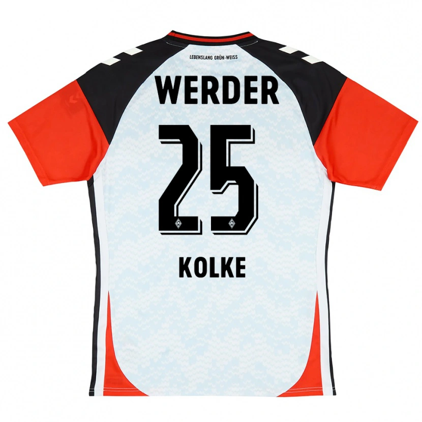 Danxen Uomo Markus Kolke #25 Maglia Gara Portiere Nero Rosso Giallo 2025/26 Maglietta