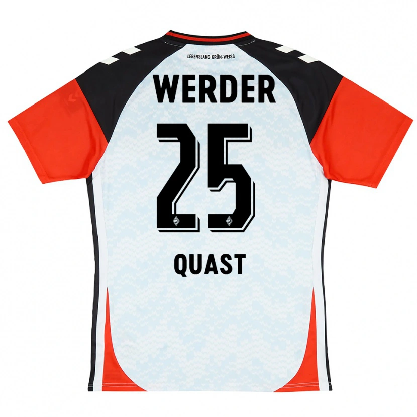 Danxen Uomo Soenke Quast #25 Maglia Gara Portiere Nero Rosso Giallo 2025/26 Maglietta