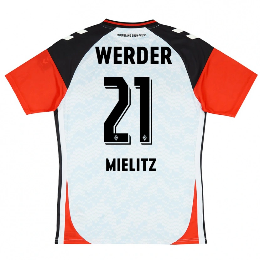 Danxen Uomo Sebastian Mielitz #21 Maglia Gara Portiere Nero Rosso Giallo 2025/26 Maglietta