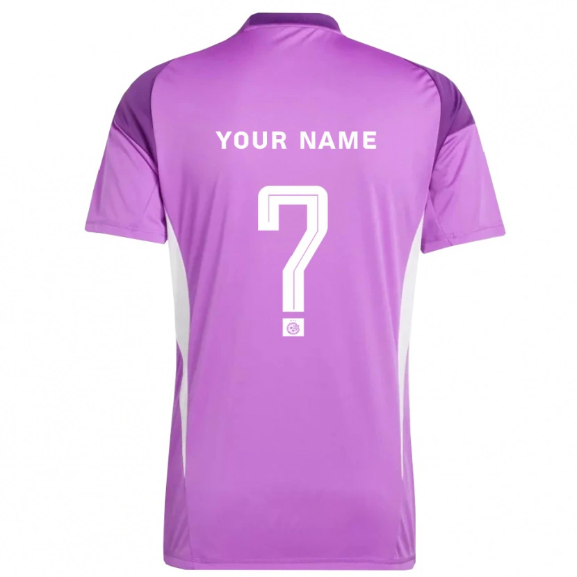 Danxen Uomo Maccabi Haifa Maglia Gara Portiere Lilla Viola 2025/26 Maglietta